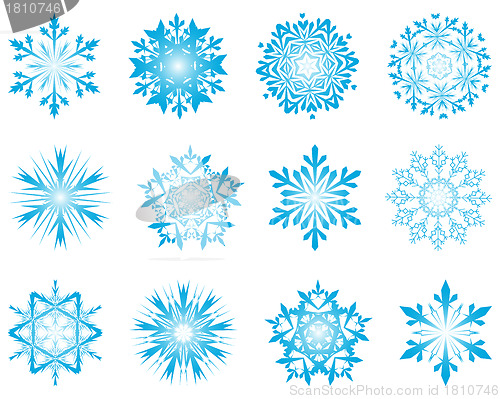 Image of snowflakes