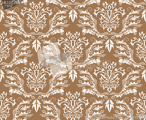 Image of seamless damask pattern