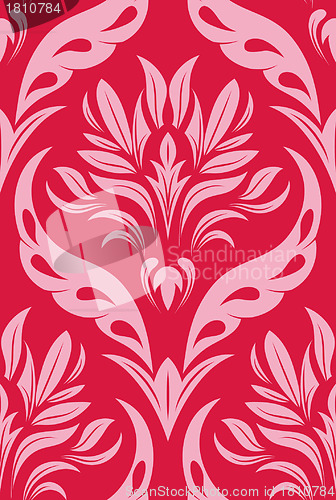 Image of seamless damask pattern