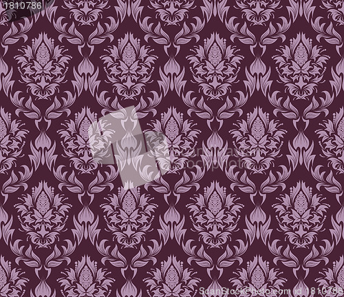 Image of seamless damask pattern