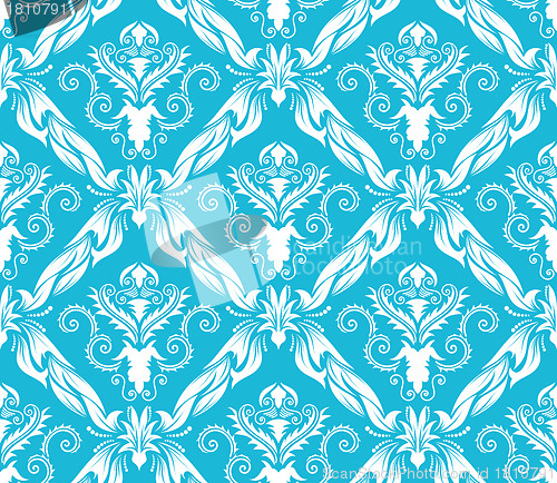 Image of seamless damask pattern