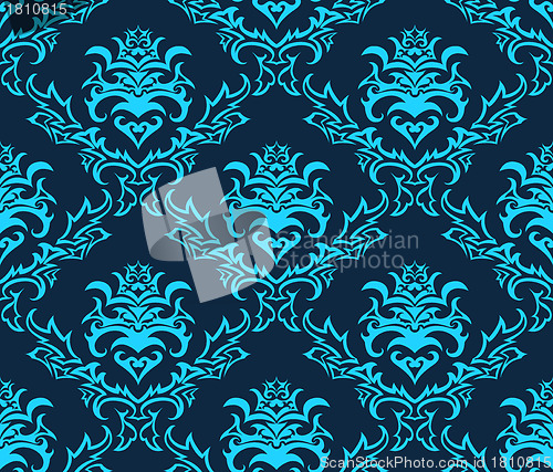 Image of seamless damask pattern