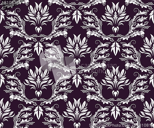 Image of seamless damask pattern