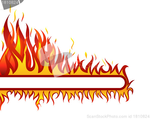 Image of fire background