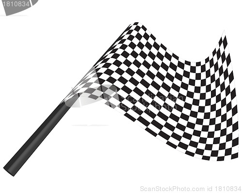 Image of checked flags