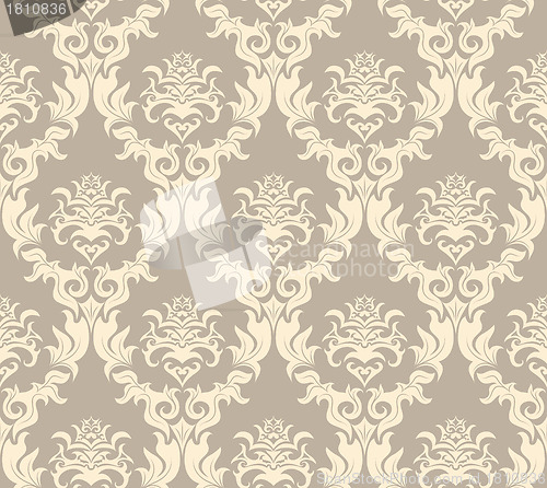 Image of seamless damask pattern