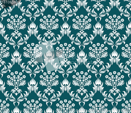 Image of seamless damask pattern