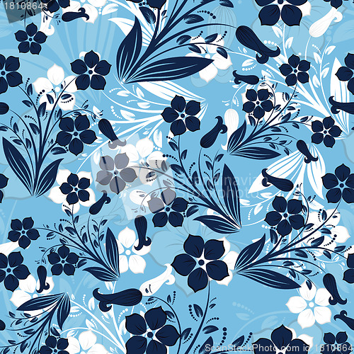 Image of seamless floral pattern