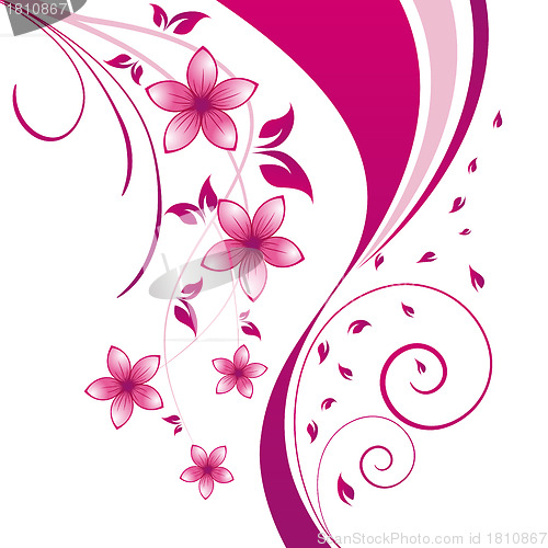 Image of floral background