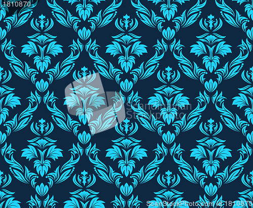 Image of seamless damask pattern