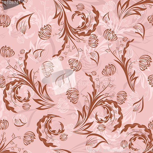 Image of seamless floral pattern