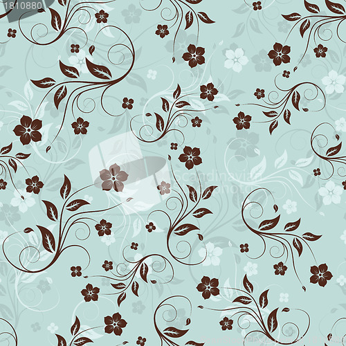 Image of seamless floral pattern