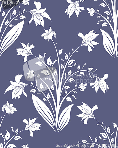 Image of seamless floral pattern