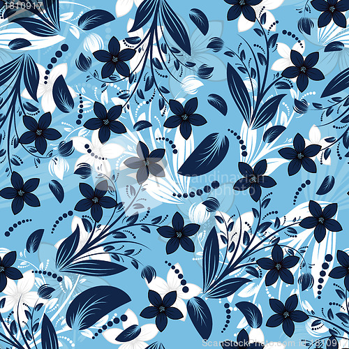 Image of seamless floral pattern