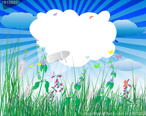 Image of meadow illustration