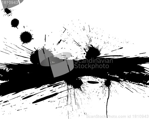 Image of grunge vector background