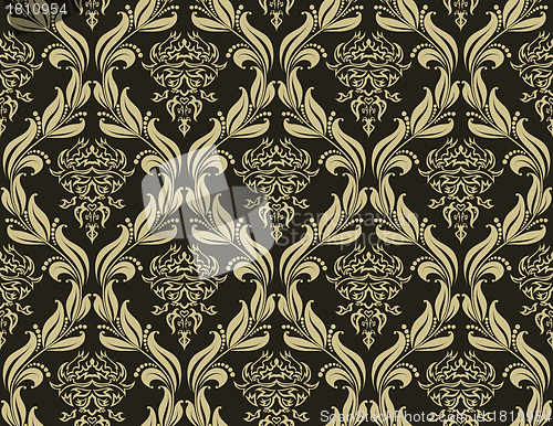 Image of seamless damask pattern