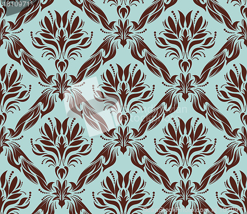 Image of seamless damask pattern