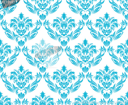 Image of seamless damask pattern