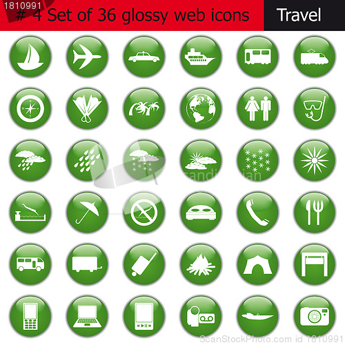 Image of icon set #4 travel