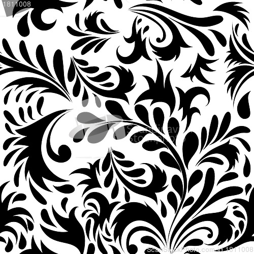 Image of seamless floral pattern