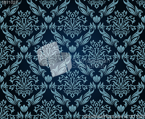 Image of seamless damask pattern