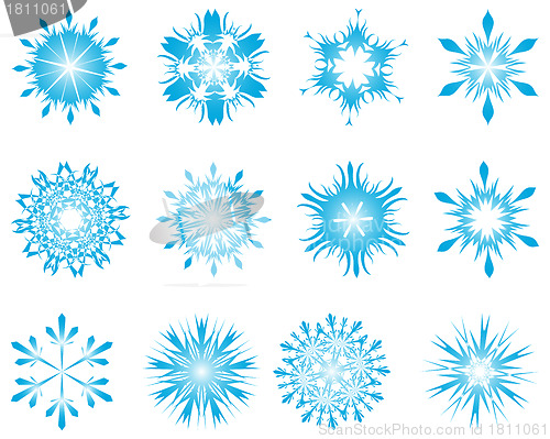 Image of snowflakes