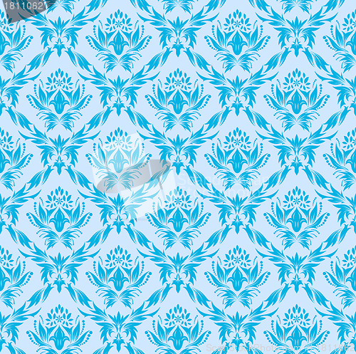 Image of seamless damask pattern