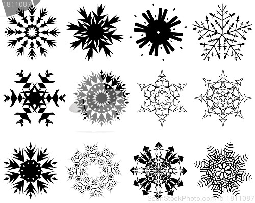 Image of snowflakes