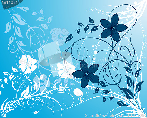 Image of floral background