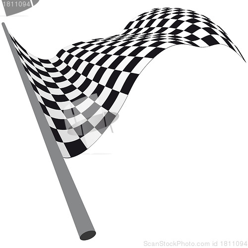 Image of checked flags