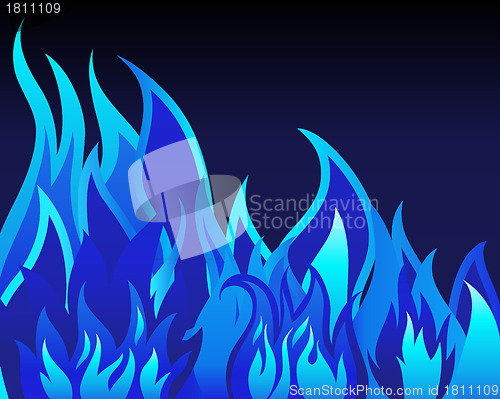 Image of fire background