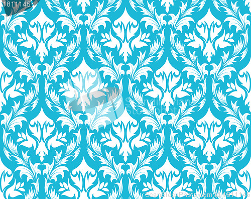 Image of seamless damask pattern
