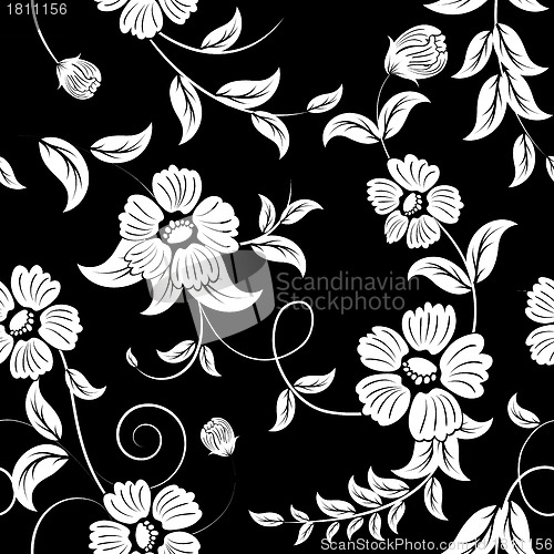 Image of seamless floral pattern