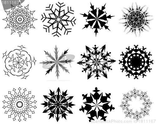 Image of snowflakes