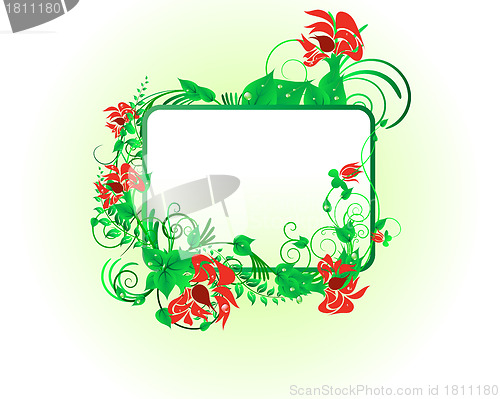 Image of floral background