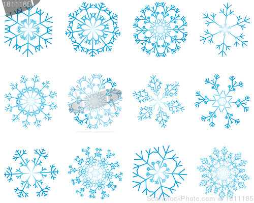 Image of snowflakes