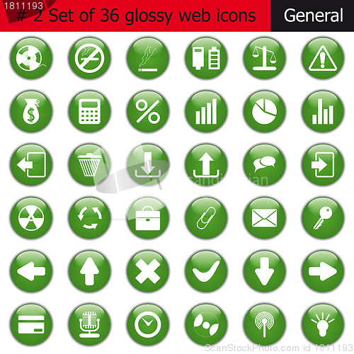 Image of icon set #2 general