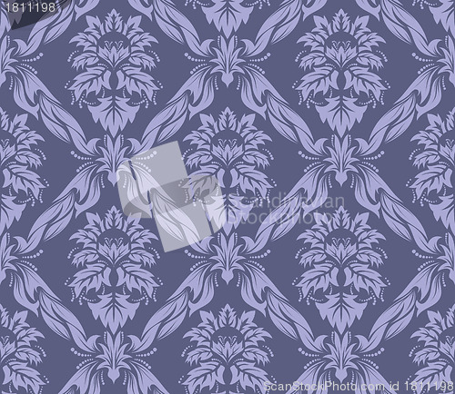 Image of seamless damask pattern