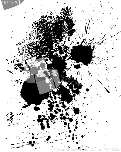 Image of grunge vector background