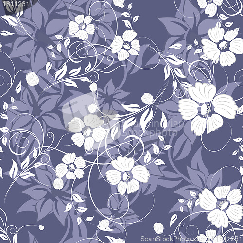 Image of seamless floral pattern