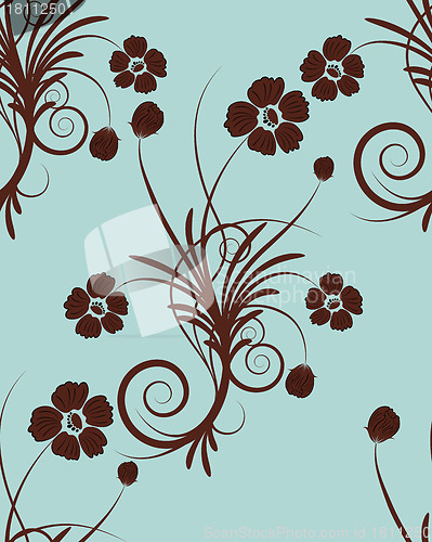 Image of seamless floral pattern