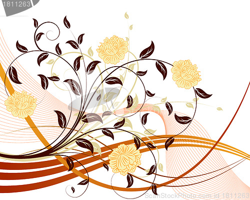 Image of floral background