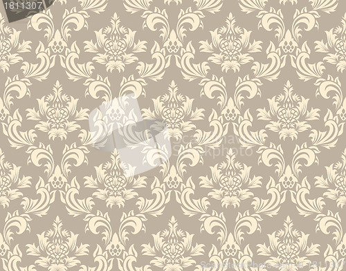 Image of seamless damask pattern