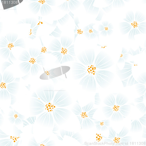 Image of seamless floral pattern
