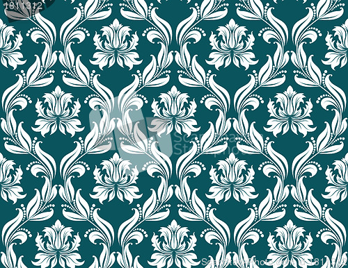Image of seamless damask pattern