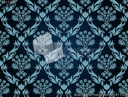 Image of seamless damask pattern