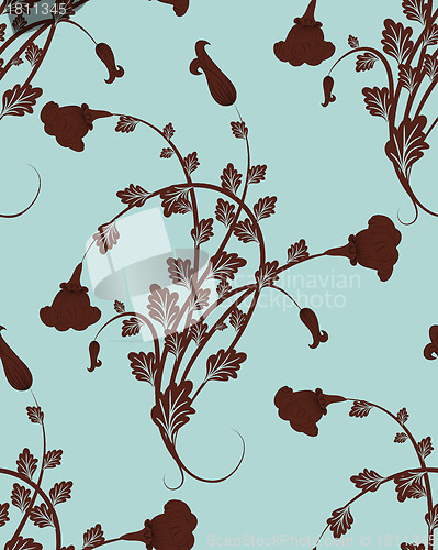 Image of seamless floral pattern