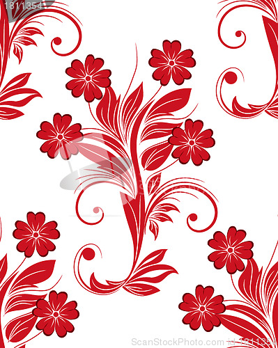 Image of seamless floral pattern