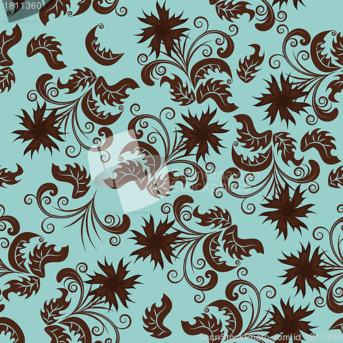 Image of seamless floral pattern